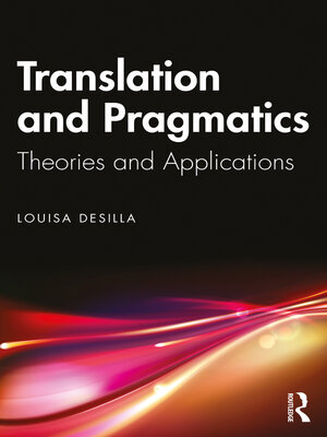 cover image of Translation and Pragmatics